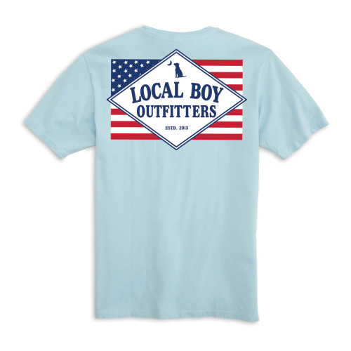 Local Boy Youth Founder's Flag America Tee