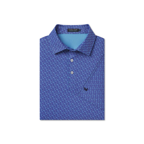 Southern Marsh Flyline Performance Polo - Summer School - French Blue