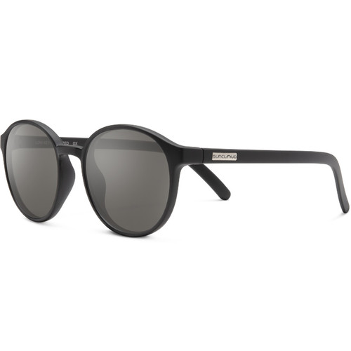 Suncloud Lowkey Sunglasses - Matte Black with Polarized Gray