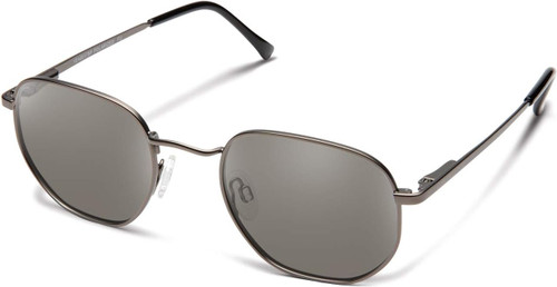 Suncloud Del Ray Sunglasses - Gunmetal with Polarized Grey