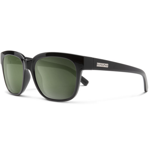 Suncloud Affect - Black with Polarized Grey