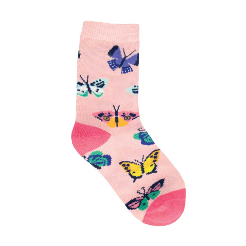 Socksmith Youth Butterfly Migration Cotton Crew