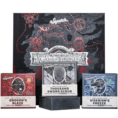 Dr. Squatch The Game of Thrones Collection with Collector’s Box