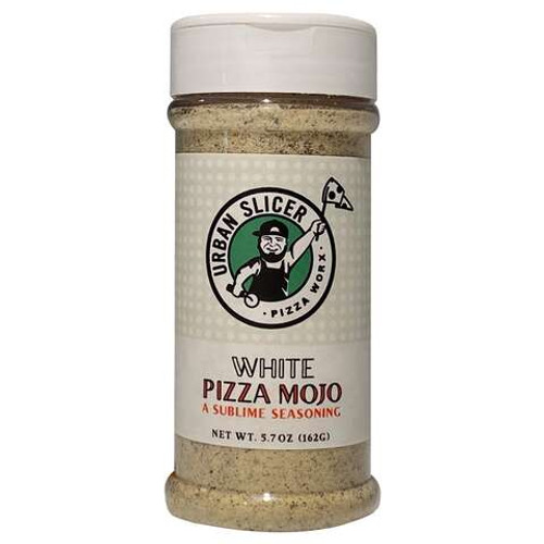 Urban Slicer Pizza Worx Pizza Seasoning Mojo White Pizza Mojo Seasoning 5.7 oz