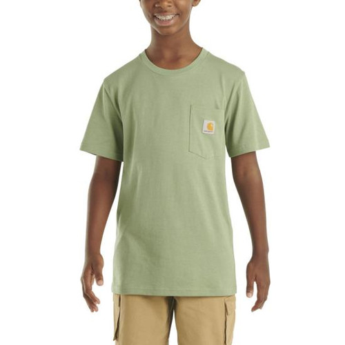 Carhartt Kids Short Sleeve Pocket T-Shirt - Loden Frost