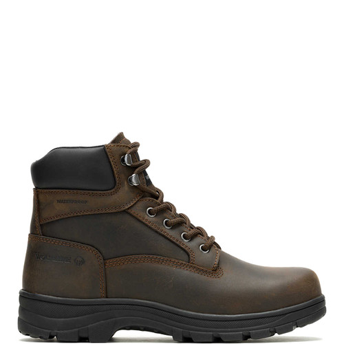 Wolverine Men's Carlsbad Waterproof 6" Work Boot - Brown