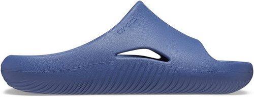 Crocs Unisex Adult Mellow Recovery Slides Sandal- Bijou Blue