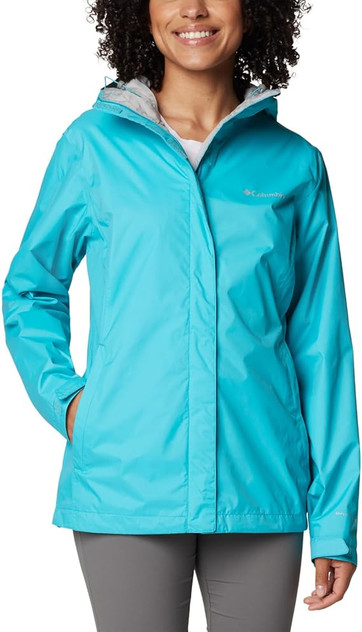 Columbia Women's Arcadia II Rain Jacket - Geyser Columbia Women's Arcadia II Rain Jacket - Geyser