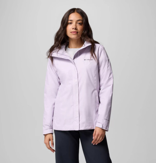 Columbia Women's Arcadia II Rain Jacket - Lavender Pearl Columbia Women's Arcadia II Rain Jacket - Lavender Pearl