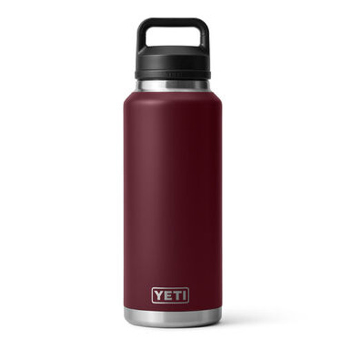 Yeti Rambler 46 Oz Water Bottle with Chug Cap - Wild Vine Red