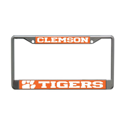 Wincraft Clemson Tigers Mega License Plate Frame Wincraft Clemson Tigers Mega License Plate Frame