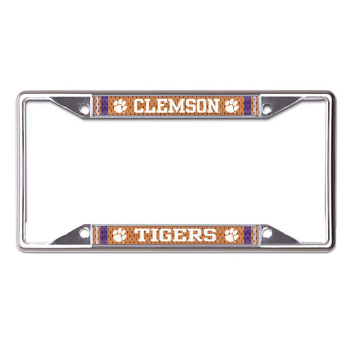 Wincraft Clemson Tigers Jersey License Plate Frame Wincraft Clemson Tigers Jersey License Plate Frame