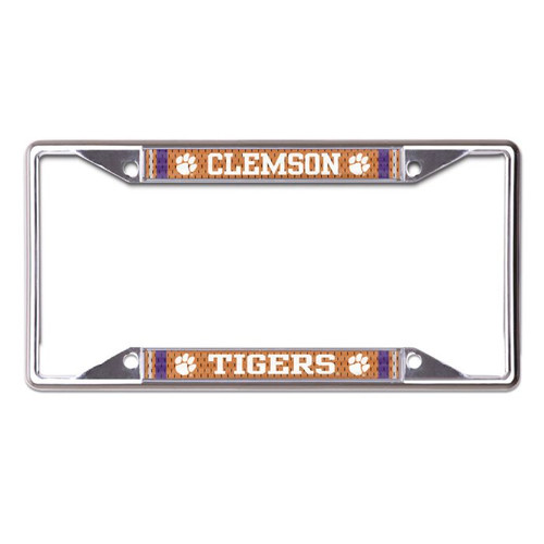 Wincraft Clemson Tigers Jersey License Plate Frame