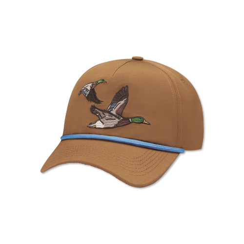 Southern Marsh Ensenada Rope Hat - Wildlife Ducks - Brown