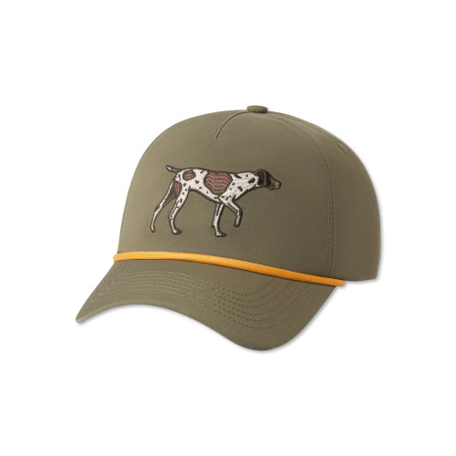 Southern Marsh Youth Ensenada Rope Hat - Wildlife Pointer - Olive