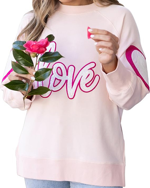 Mary Square Katie Sweatshirt - Love Mary Square Katie Sweatshirt - Love