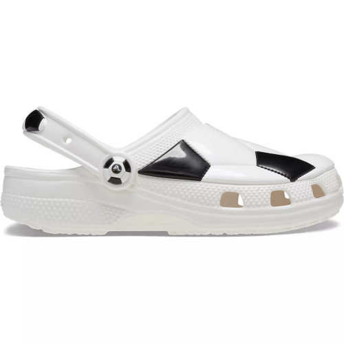 Crocs Toddler Soccer Ball Clogs - White/Black Crocs Toddler Soccer Ball Clogs - White/Black