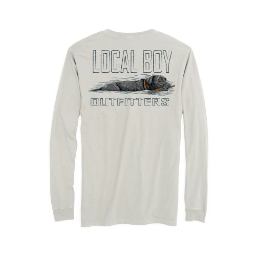 Local Boy Youth Long Sleeve Fetch Black Lab T-Shirt Local Boy Youth Long Sleeve Fetch Black Lab T-Shirt