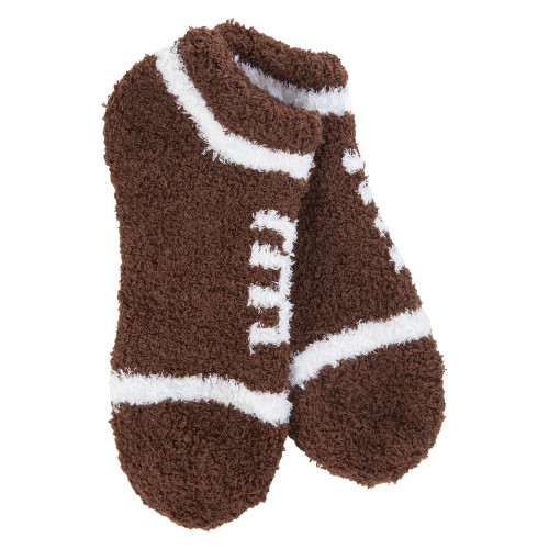 World's Softest Socks Cozy Low - Football World's Softest Socks Cozy Low - Football