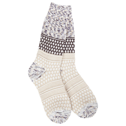 World's Softest Socks Weekend Gallery Textured Crew - Cookie Dough Multi World's Softest Socks Weekend Gallery Textured Crew - Cookie Dough Multi
