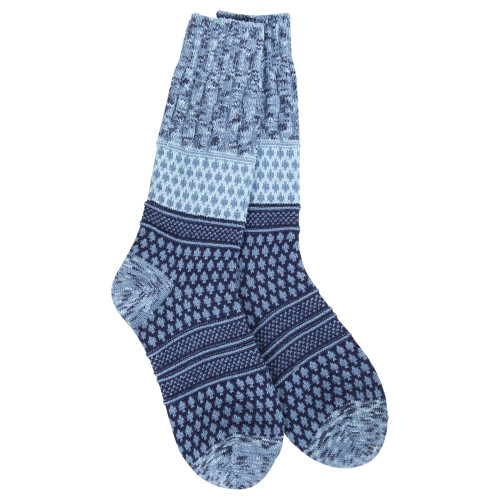 World's Softest Socks Weekend Gallery Textured Crew - Peacoat Multi World's Softest Socks Weekend Gallery Textured Crew - Peacoat Multi