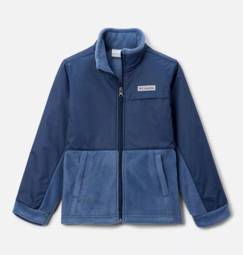 Columbia Boys' Steens Mountain II Overlay Fleece Jacket - Dark Mountain Columbia Boys' Steens Mountain II Overlay Fleece Jacket - Dark Mountain