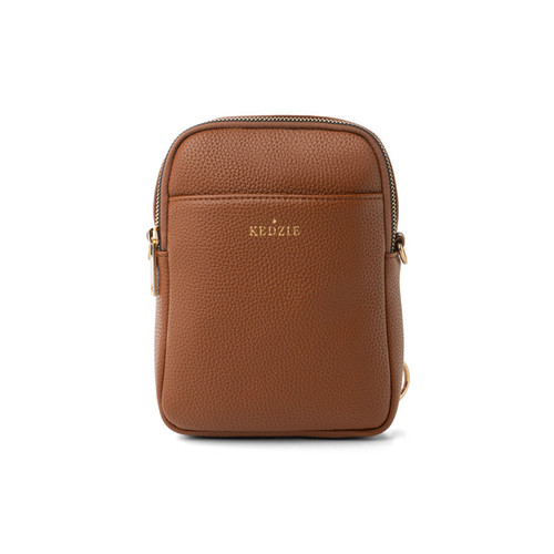 Kedzie Solstice Convertible Crossbody - Chestnut