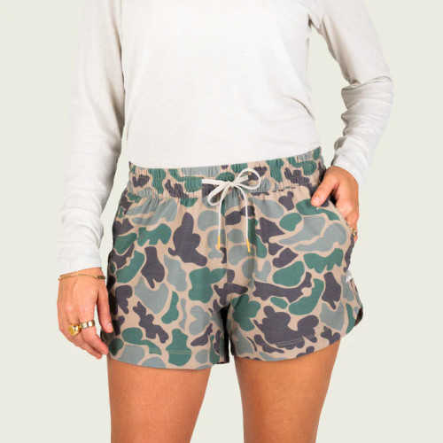 Marsh Wear Women's Fulton Volley - Green Mallard Camo