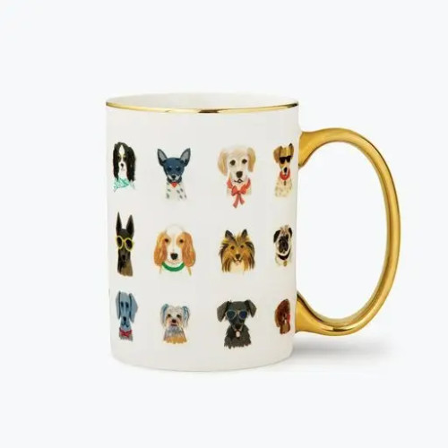 Rifle Paper Co. Dog Days Porcelain Mug