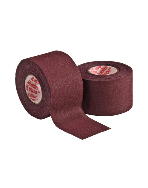 Mueller MTape 1.5" x 10 yd Athletic Tape – Maroon Mueller MTape 1.5" x 10 yd Athletic Tape – Maroon