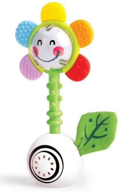 Hape Toys Shake 'n Sparkle Flower Rattle Hape Toys Shake 'n Sparkle Flower Rattle