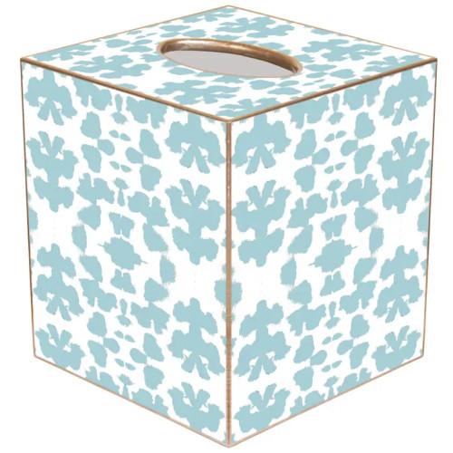 Marye-Kelley Chinz Mist Laura Park Handmade Tissue Box Cover - Paper Mache