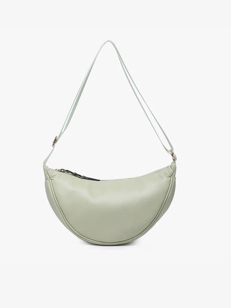 Jen & Co. Rosalie Vegan Sling Bag - Sage Jen & Co. Rosalie Vegan Sling Bag - Sage