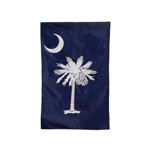 Evergreen South Carolina State Applique Garden Flag Evergreen South Carolina State Applique Garden Flag