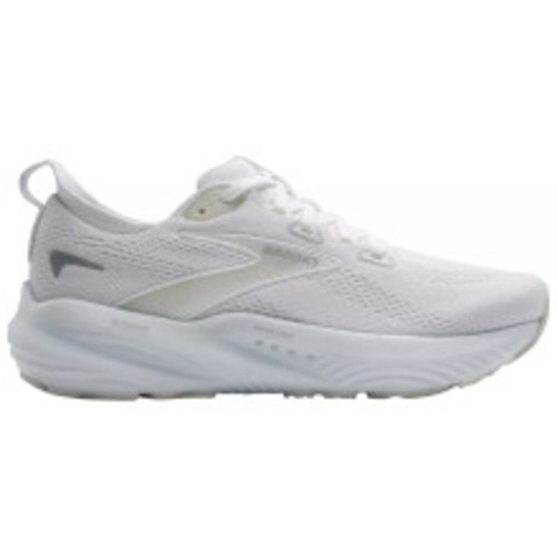 Brooks Women's Glycerin 22 Road Running Shoes - White/White/Grey Brooks Women's Glycerin 22 Road Running Shoes - White/White/Grey