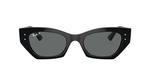 Ray-Ban Zena – Polished Black/Dark Grey
