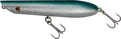 Cotton Cordell Pencil Popper 6 in Topwater Fishing Lure - Chrome Blue