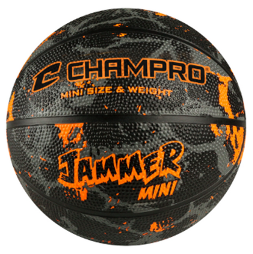 Champro Jammer B3 Mini Rubber Basketball – Optic Orange