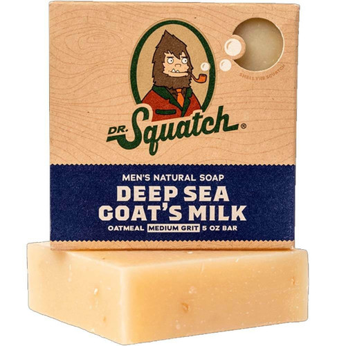 Dr. Squatch Deep Sea Goat's Milk Bar Soap Dr. Squatch Deep Sea Goat's Milk Bar Soap