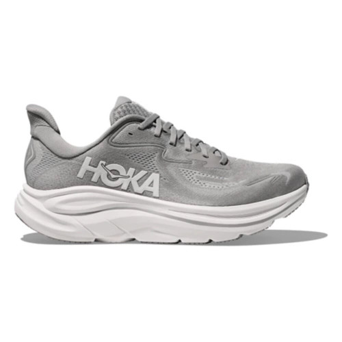 Hoka Men's Clifton 10 Running Shoe - Wide - Stellar Grey/Stardust Hoka Men's Clifton 10 Running Shoe - Wide - Stellar Grey/Stardust