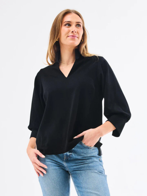 Mary Square Jocelyn Top - Black Mary Square Jocelyn Top - Black