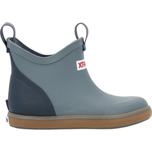 XTRATUF Toddler Boys' 4″ Blue Ankle Deck Boot – Blue