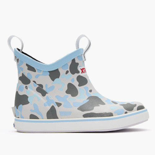 XTRATUF Toddler Boys' Ankle Deck Boot - Ice Duck Camo XTRATUF Toddler Boys' Ankle Deck Boot - Ice Duck Camo
