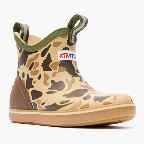 XTRATUF Youth Boys Ankle Deck Boot - Duck Camo XTRATUF Youth Boys Ankle Deck Boot - Duck Camo