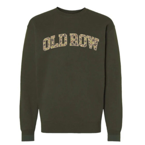 Old Row Camo Arch Crewneck Sweatshirt