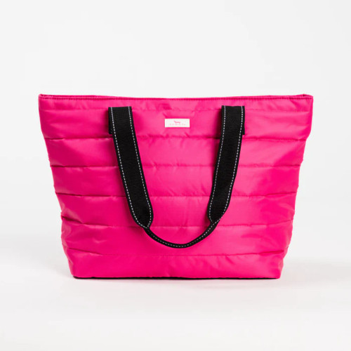Scout Layover Tote - Pink Puffer