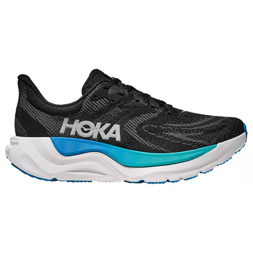 Hoka Men's Arahi 8 Running Shoes - Wide - Black/Skyward Blue Hoka Men's Arahi 8 Running Shoes - Wide - Black/Skyward Blue