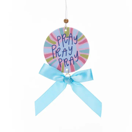 Mary Square Air Freshener - Pray Pray Pray