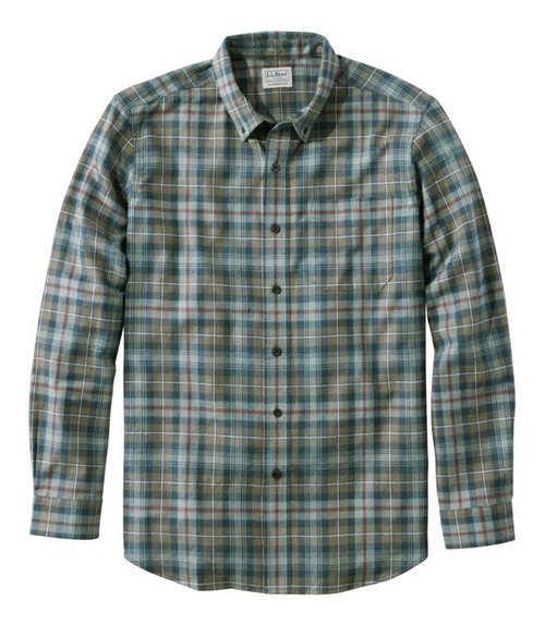 L.L. Bean Men's Scotch Plaid Flannel Shirt - MacKenzie Weathered L.L. Bean Men's Scotch Plaid Flannel Shirt - MacKenzie Weathered