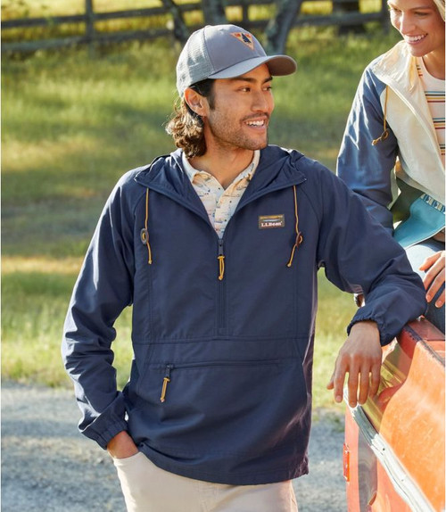 L.L. Bean Men's Mountain Classic Anorak - Nautical Navy